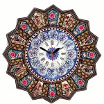 ساعت خورشیدی مینا کاری