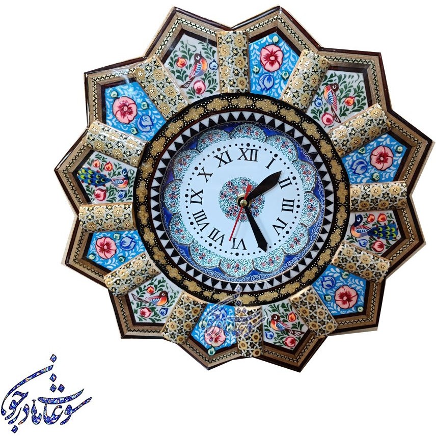 pDbxOlpPJaO6lTJN ساعت مینا کاری کد 009 - تصویر 1