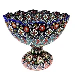 میوه خوری میناکاری سفالی کد 30